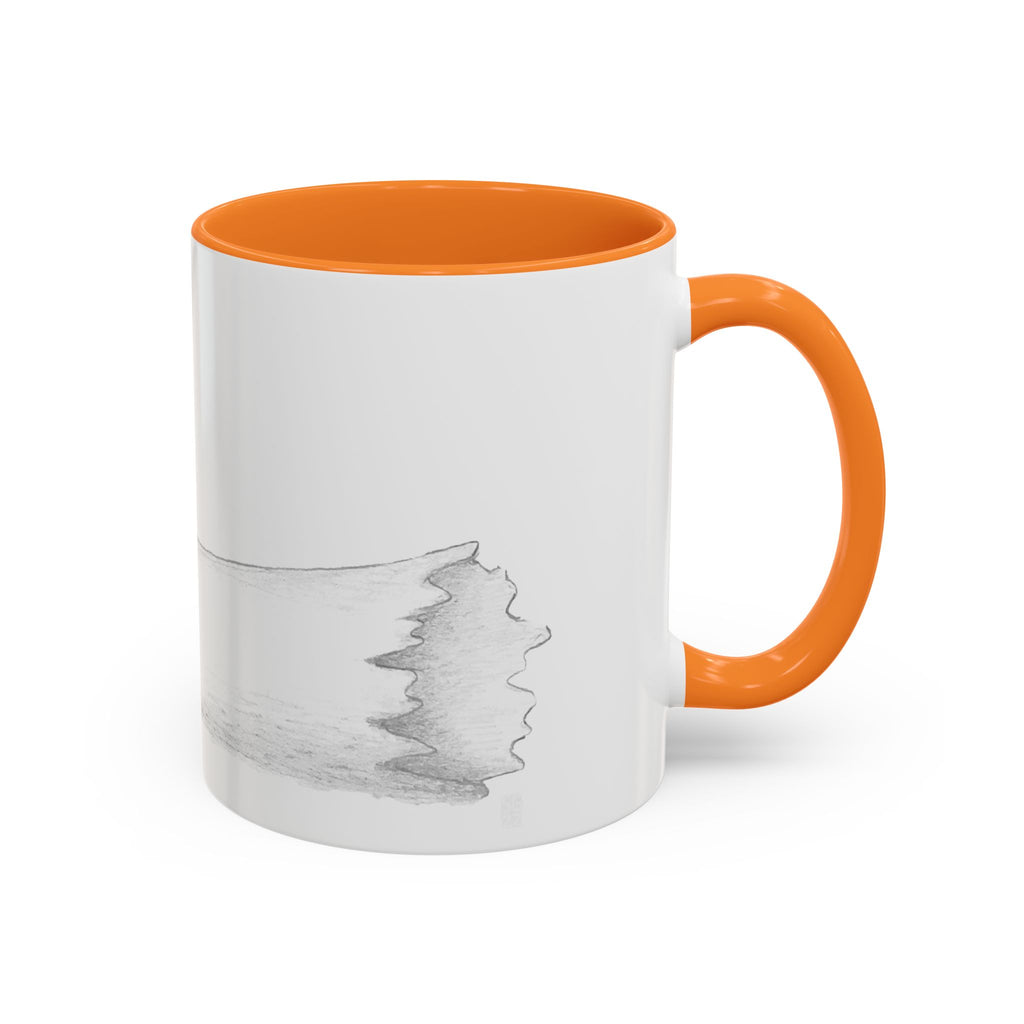 Gnome on Log, Mug (11oz, 15oz)