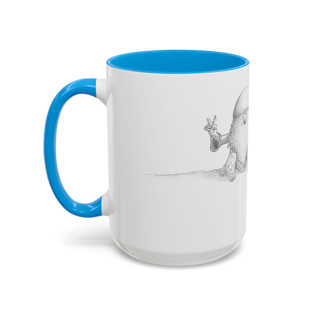 Gnome on Log, Mug (11oz, 15oz)