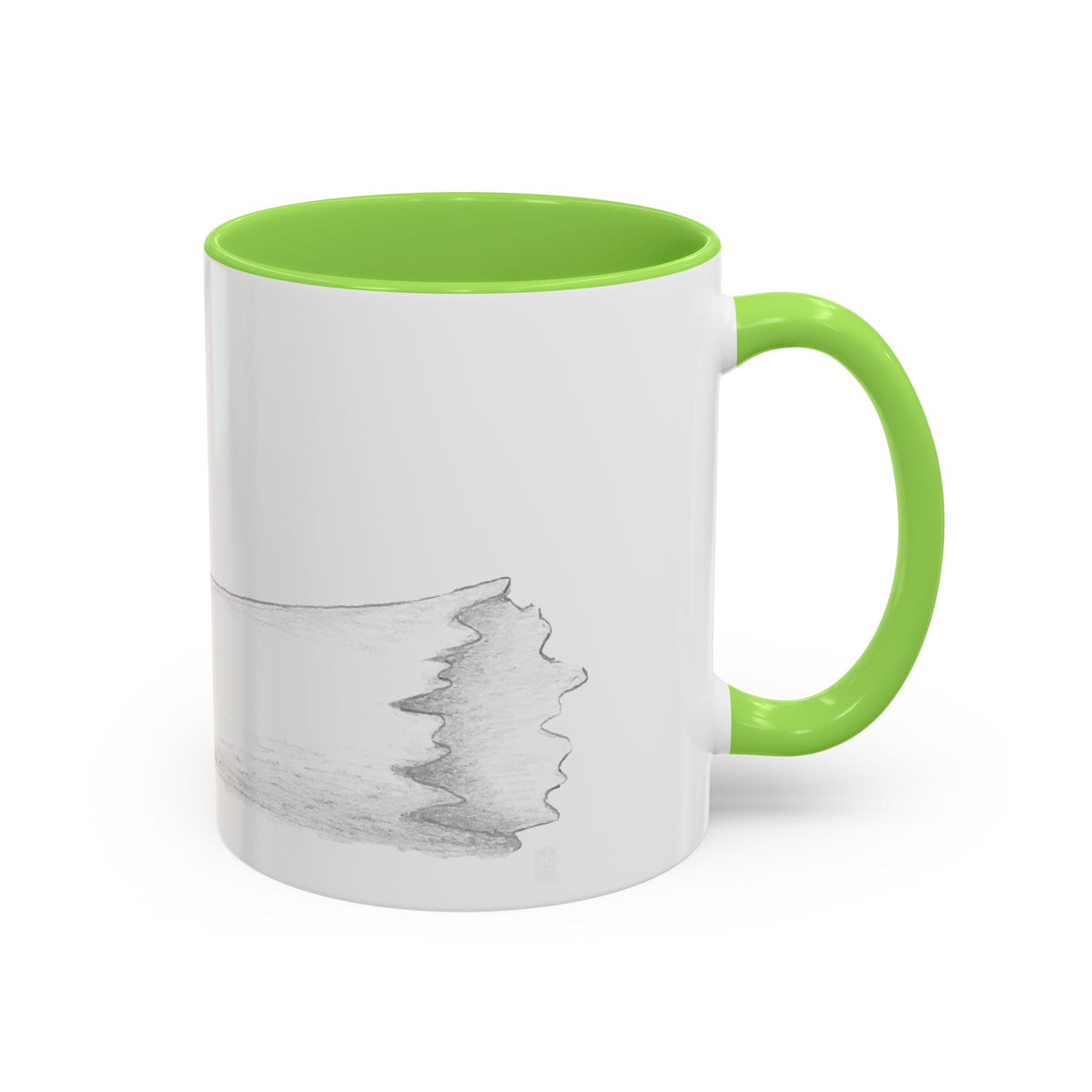 Gnome on Log, Mug (11oz, 15oz)