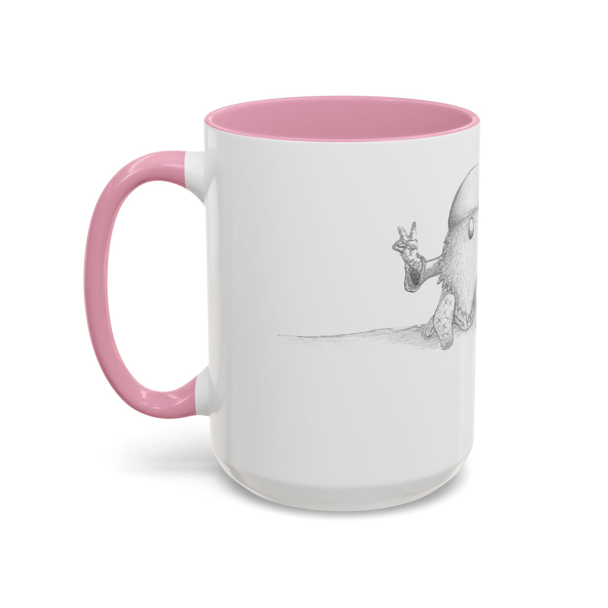 Gnome on Log, Mug (11oz, 15oz)