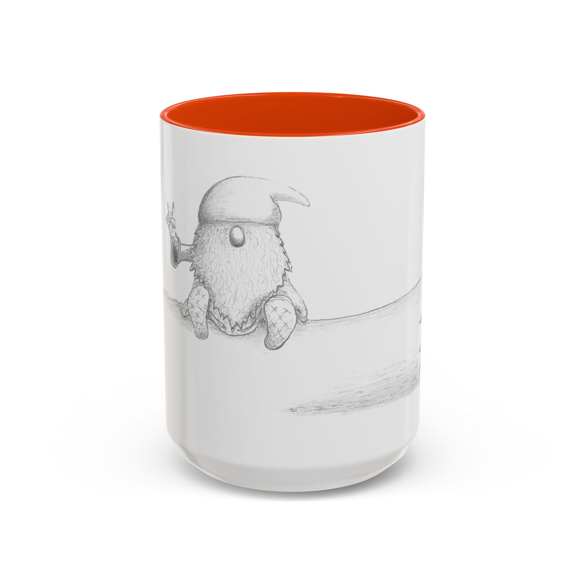 Gnome on Log, Mug (11oz, 15oz)