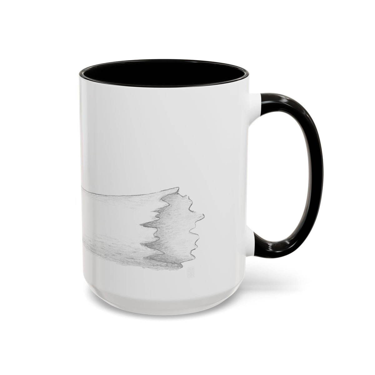 Gnome on Log, Mug (11oz, 15oz)