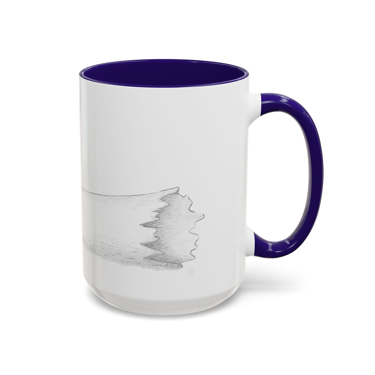 Gnome on Log, Mug (11oz, 15oz)