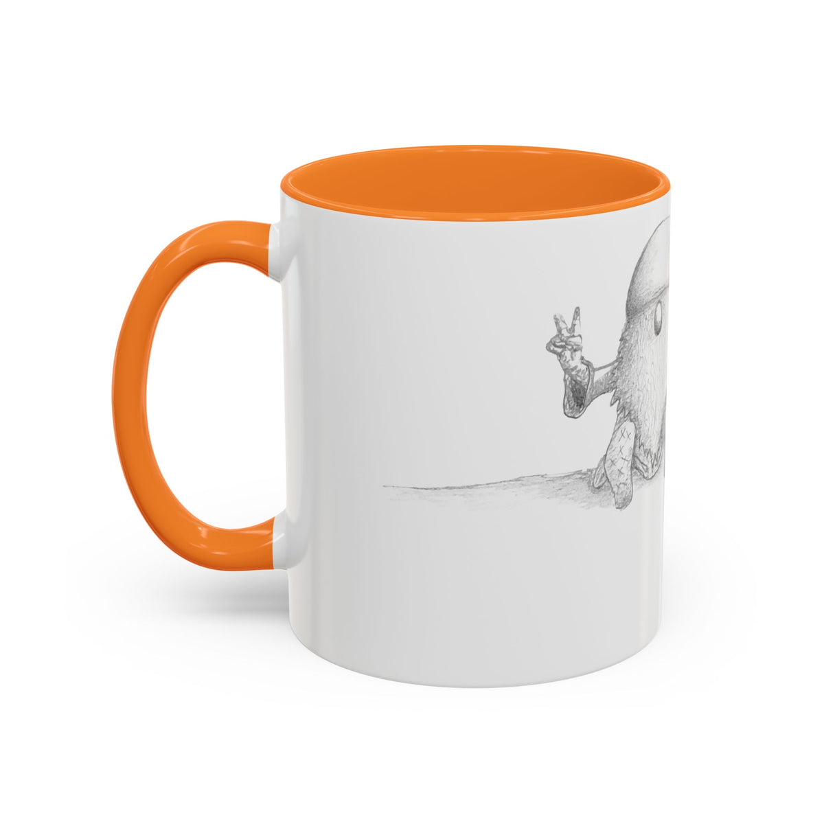 Gnome on Log, Mug (11oz, 15oz)