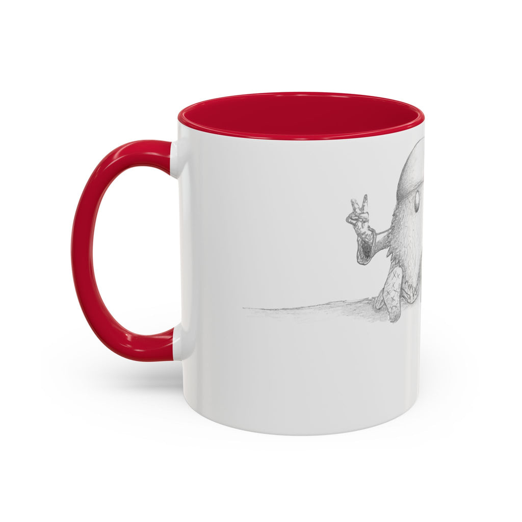Gnome on Log, Mug (11oz, 15oz)