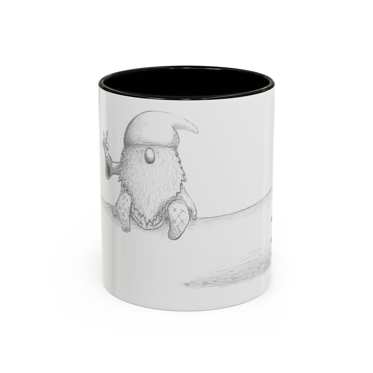 Gnome on Log, Mug (11oz, 15oz)