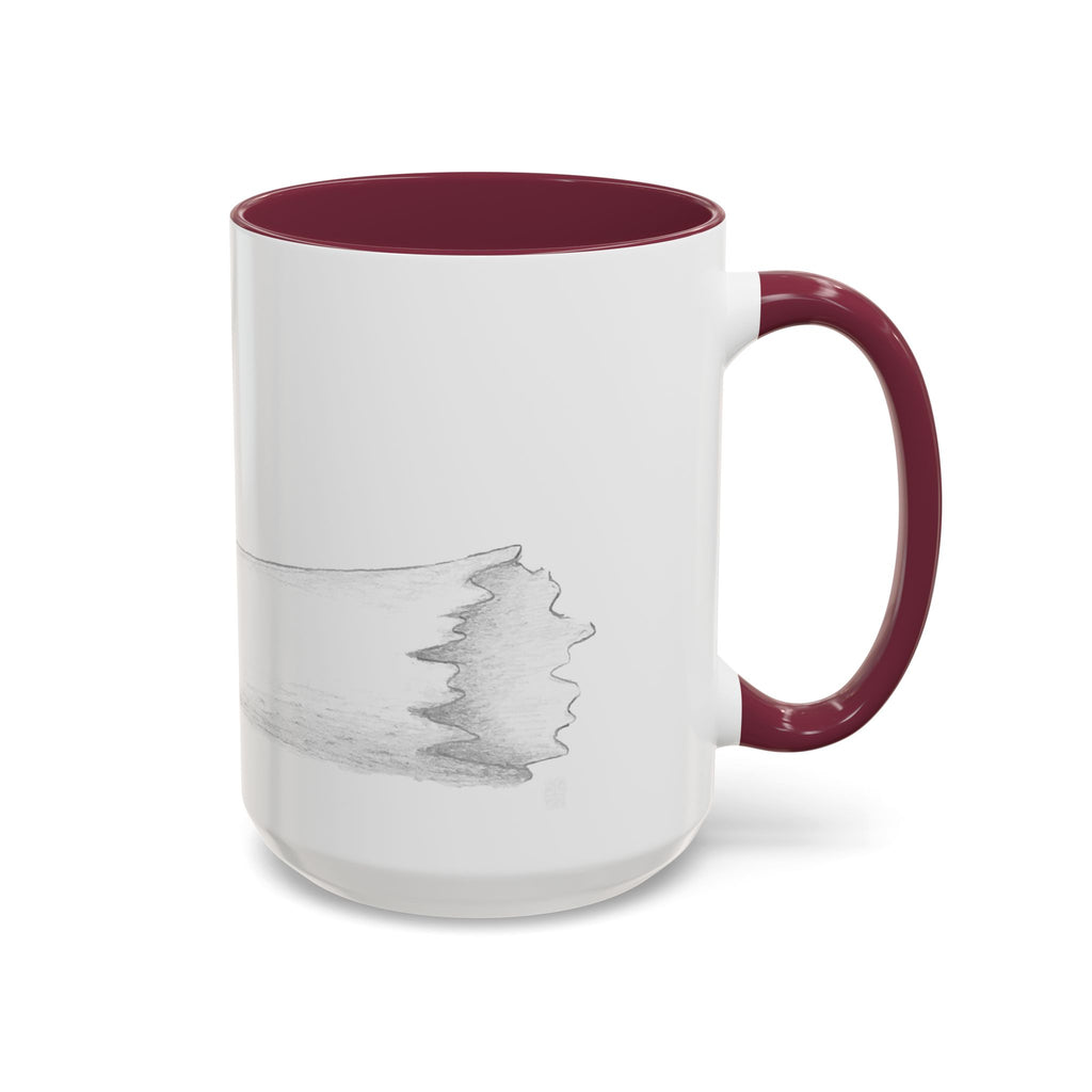 Gnome on Log, Mug (11oz, 15oz)