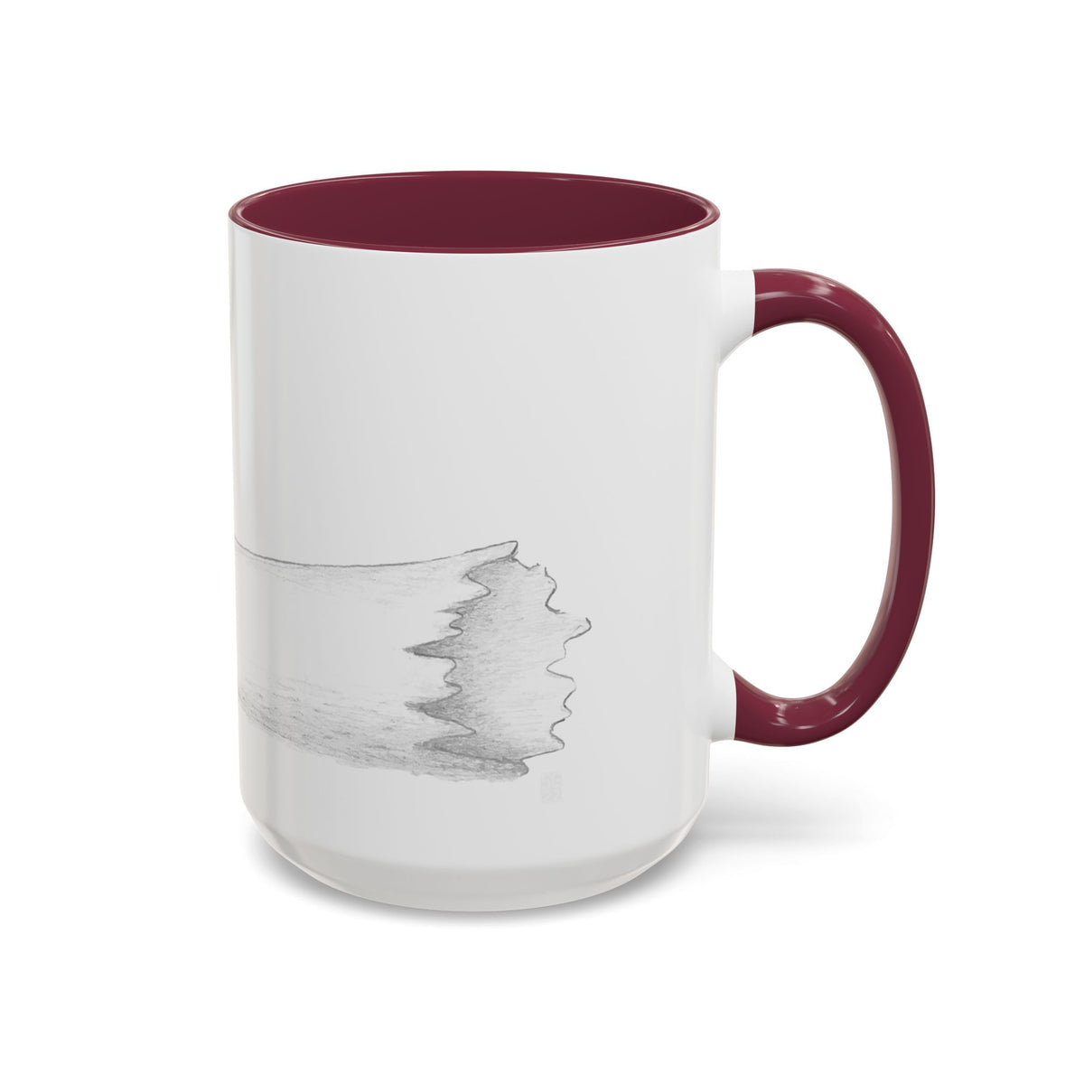 Gnome on Log, Mug (11oz, 15oz)