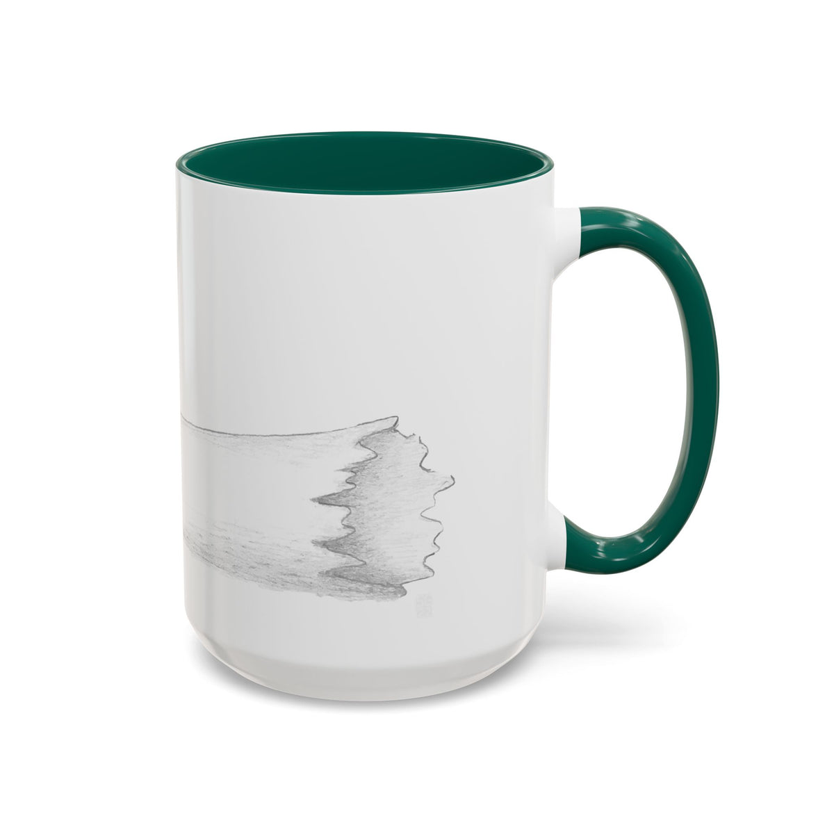 Gnome on Log, Mug (11oz, 15oz)