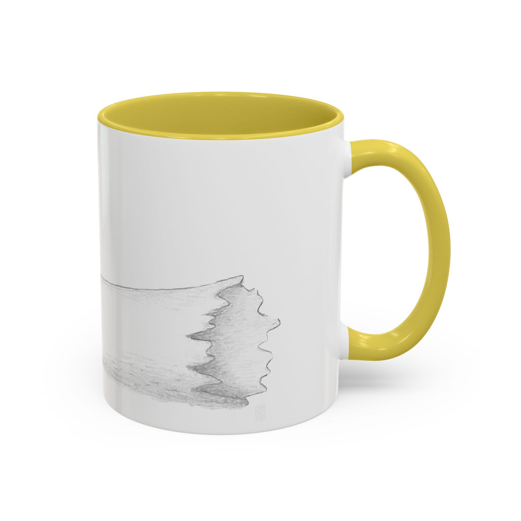 Gnome on Log, Mug (11oz, 15oz)