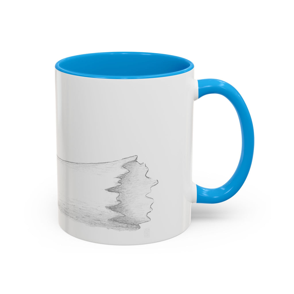 Gnome on Log, Mug (11oz, 15oz)