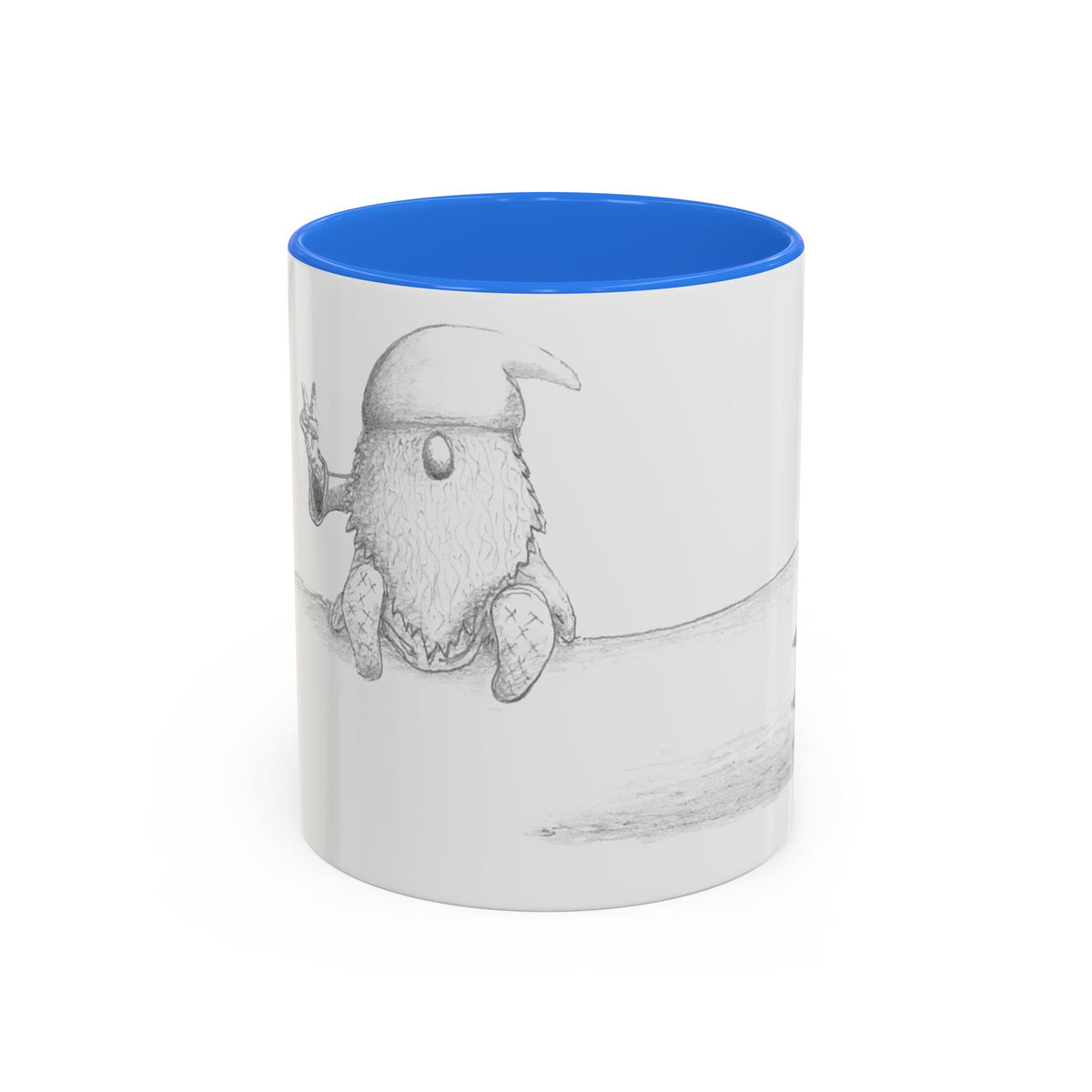 Gnome on Log, Mug (11oz, 15oz)