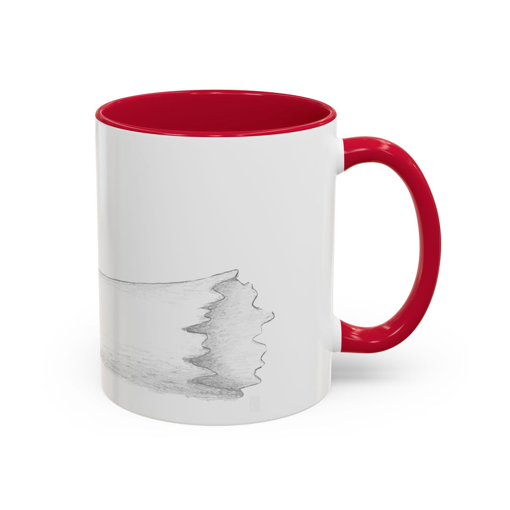 Gnome on Log, Mug (11oz, 15oz)