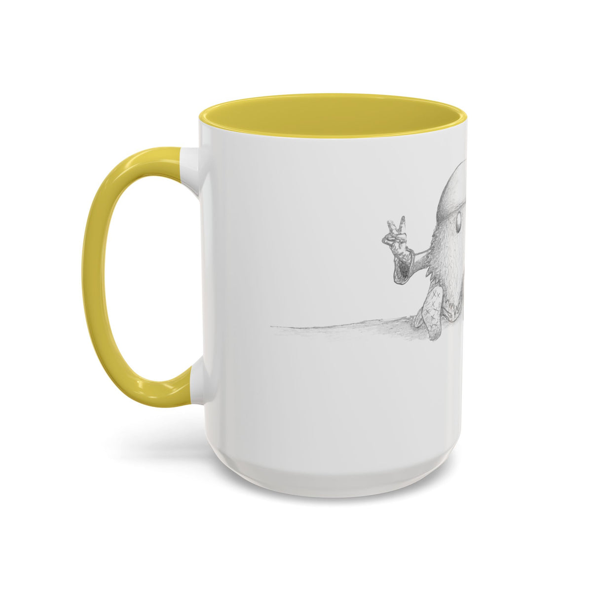 Gnome on Log, Mug (11oz, 15oz)