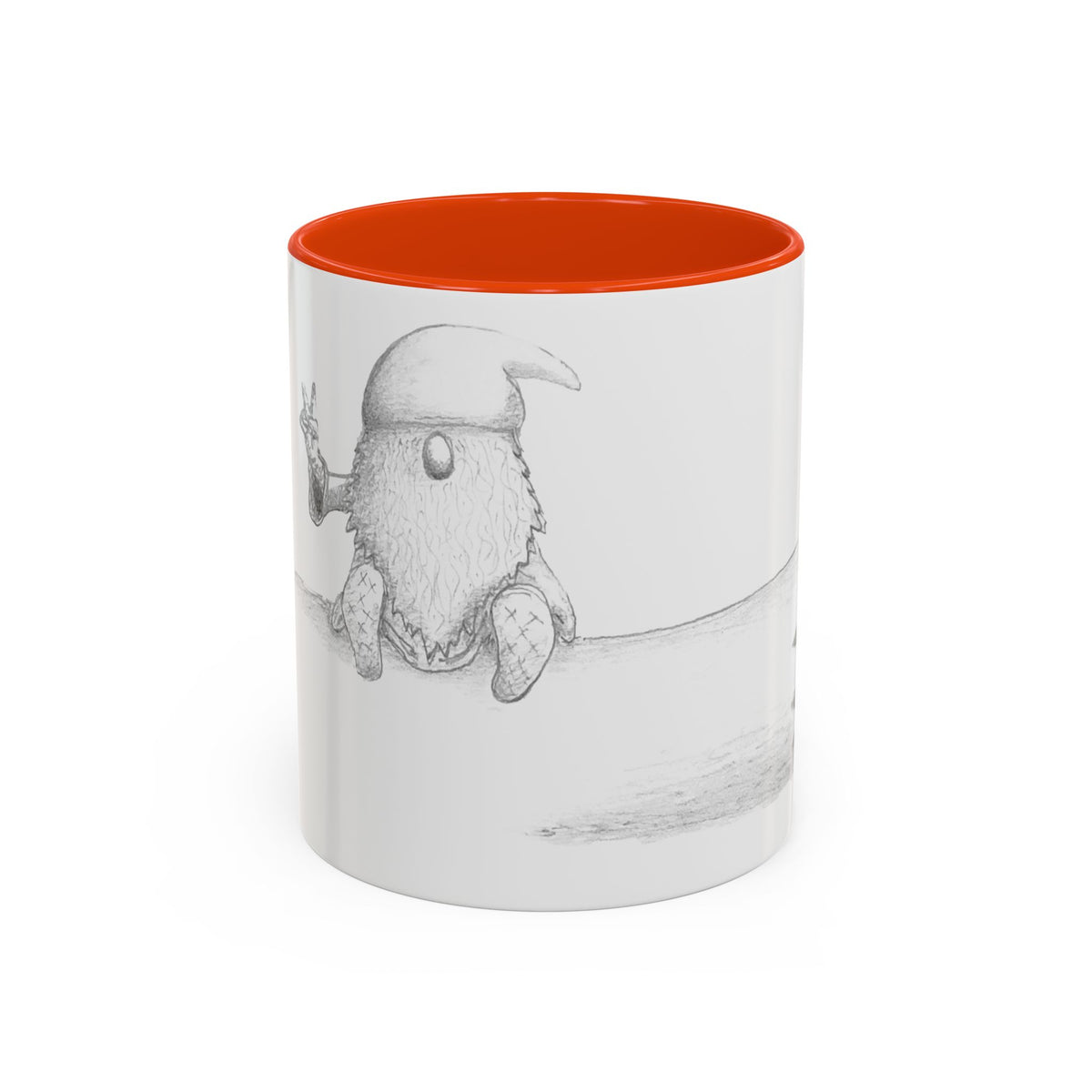 Gnome on Log, Mug (11oz, 15oz)