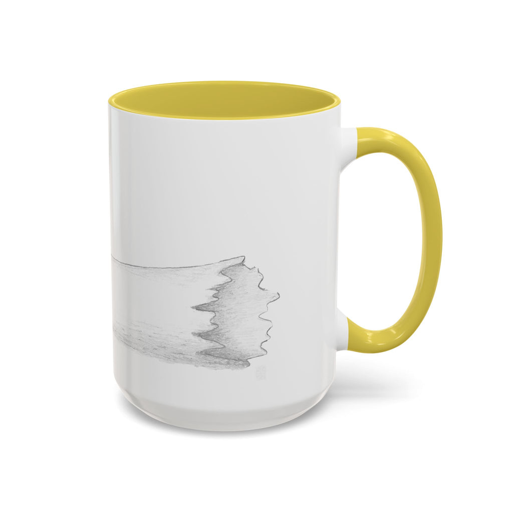 Gnome on Log, Mug (11oz, 15oz)