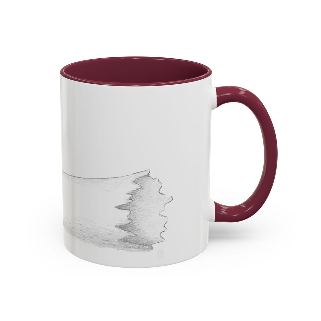 Gnome on Log, Mug (11oz, 15oz)