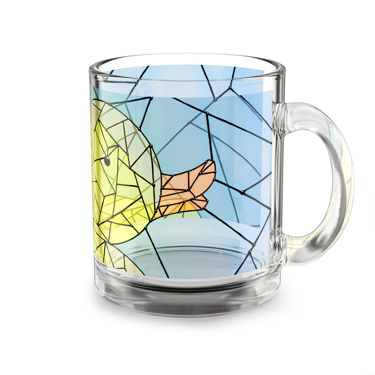 Ducky, Glass Mug 10oz
