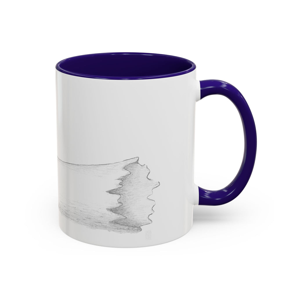 Gnome on Log, Mug (11oz, 15oz)