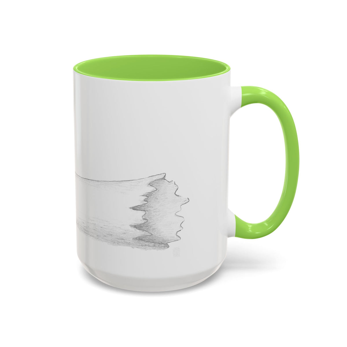 Gnome on Log, Mug (11oz, 15oz)