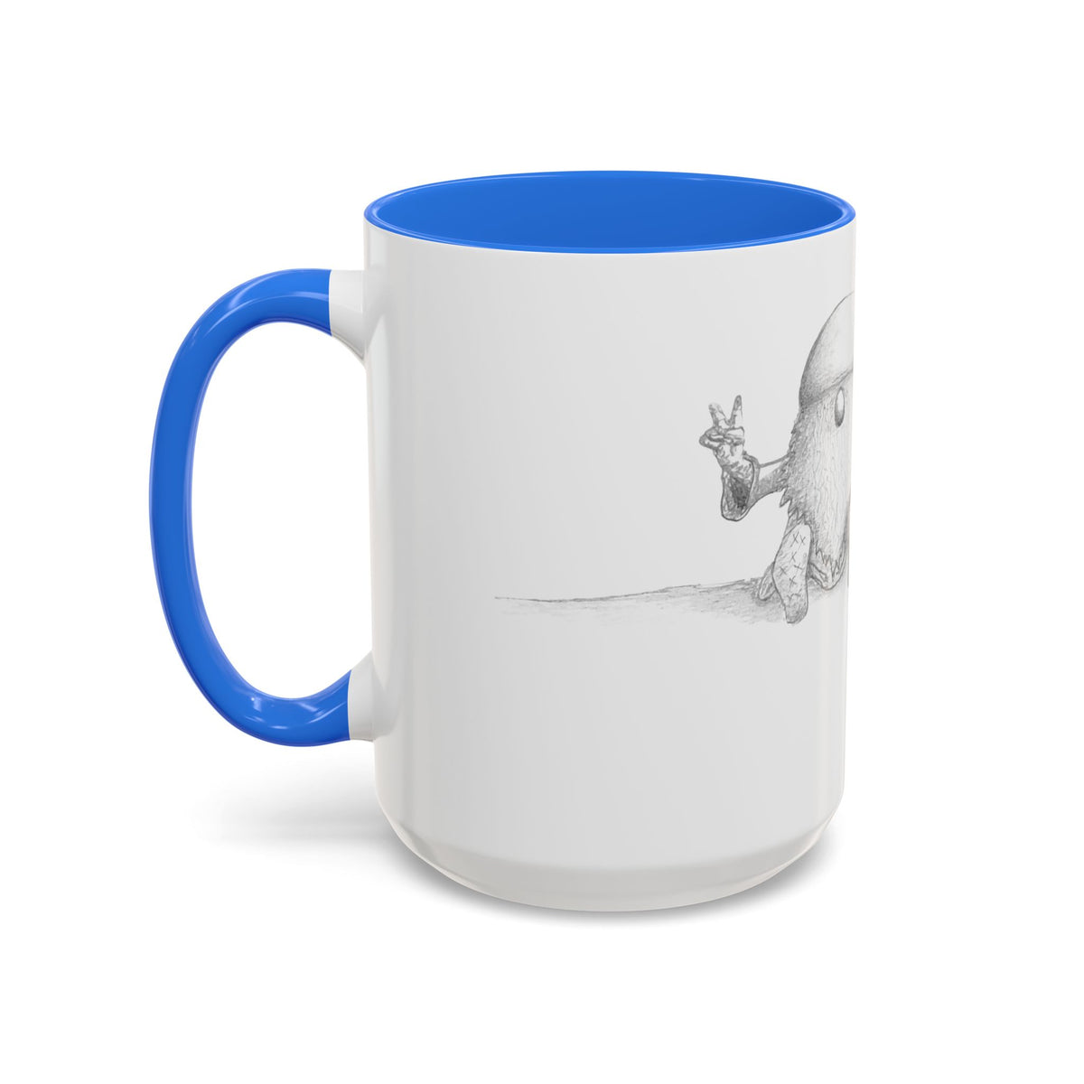 Gnome on Log, Mug (11oz, 15oz)