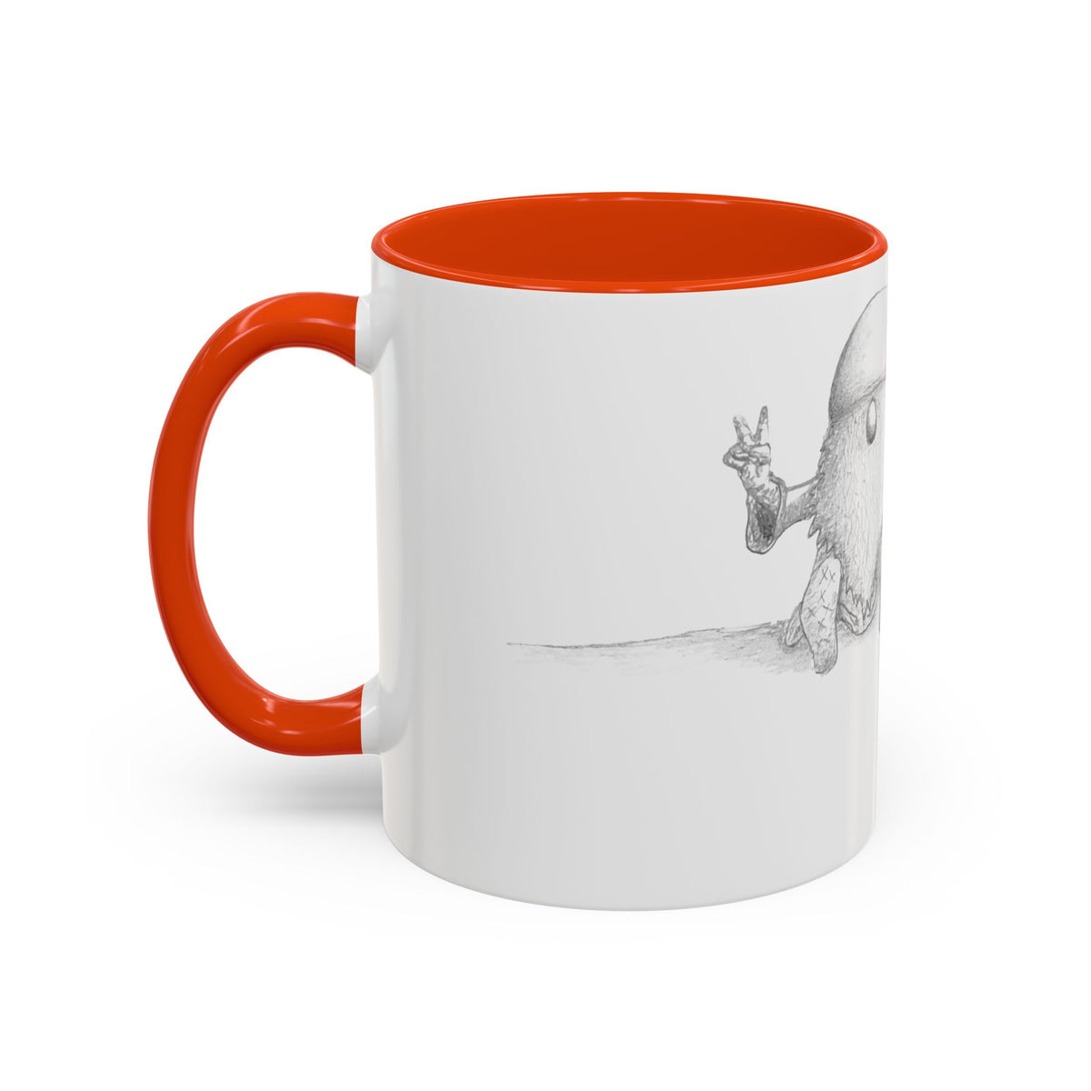 Gnome on Log, Mug (11oz, 15oz)