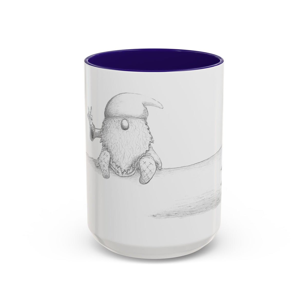 Gnome on Log, Mug (11oz, 15oz)