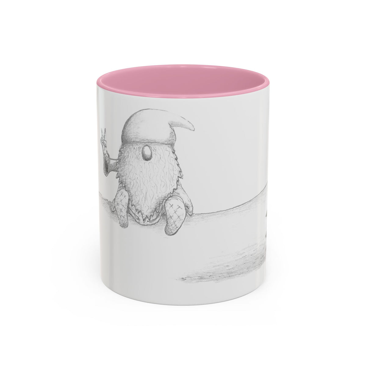 Gnome on Log, Mug (11oz, 15oz)