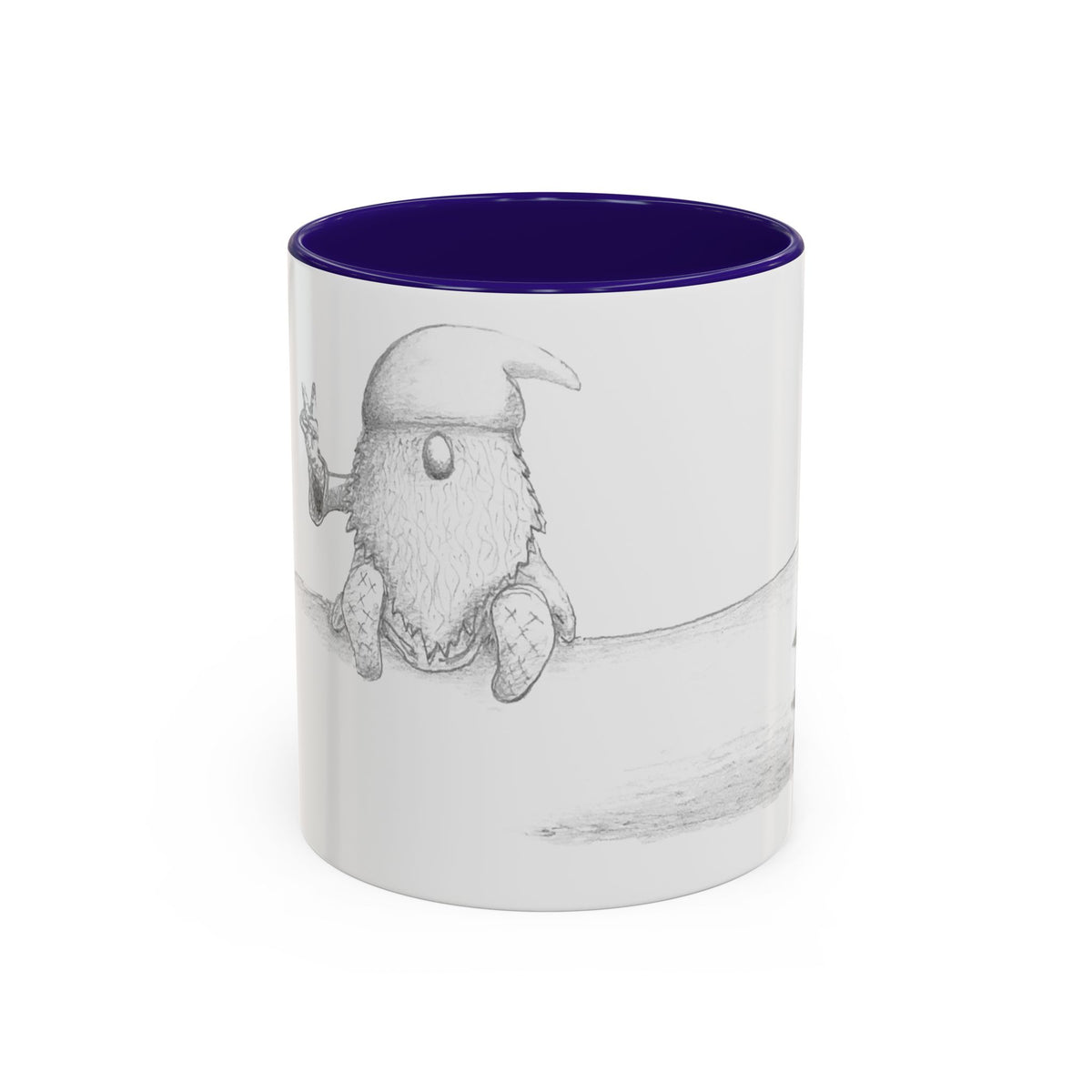 Gnome on Log, Mug (11oz, 15oz)