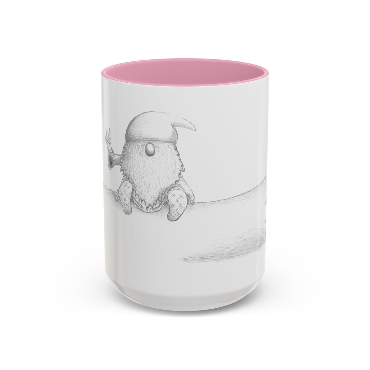 Gnome on Log, Mug (11oz, 15oz)