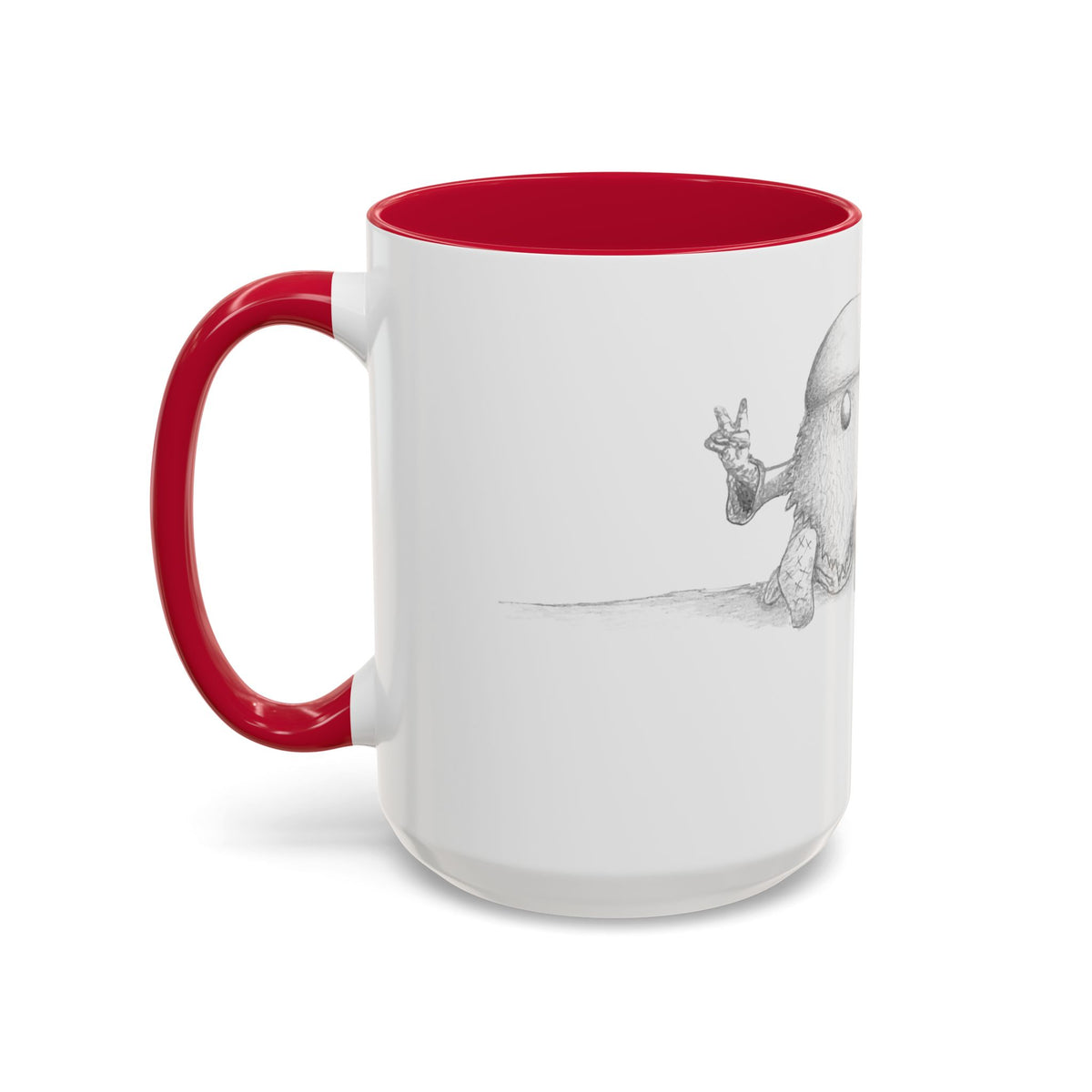 Gnome on Log, Mug (11oz, 15oz)