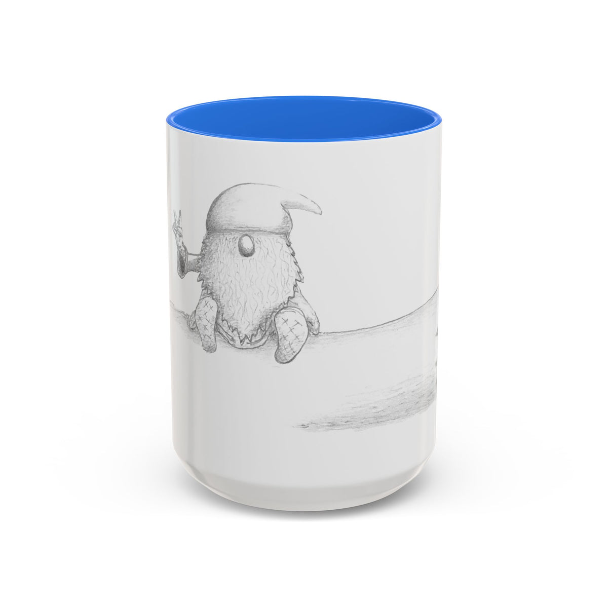 Gnome on Log, Mug (11oz, 15oz)