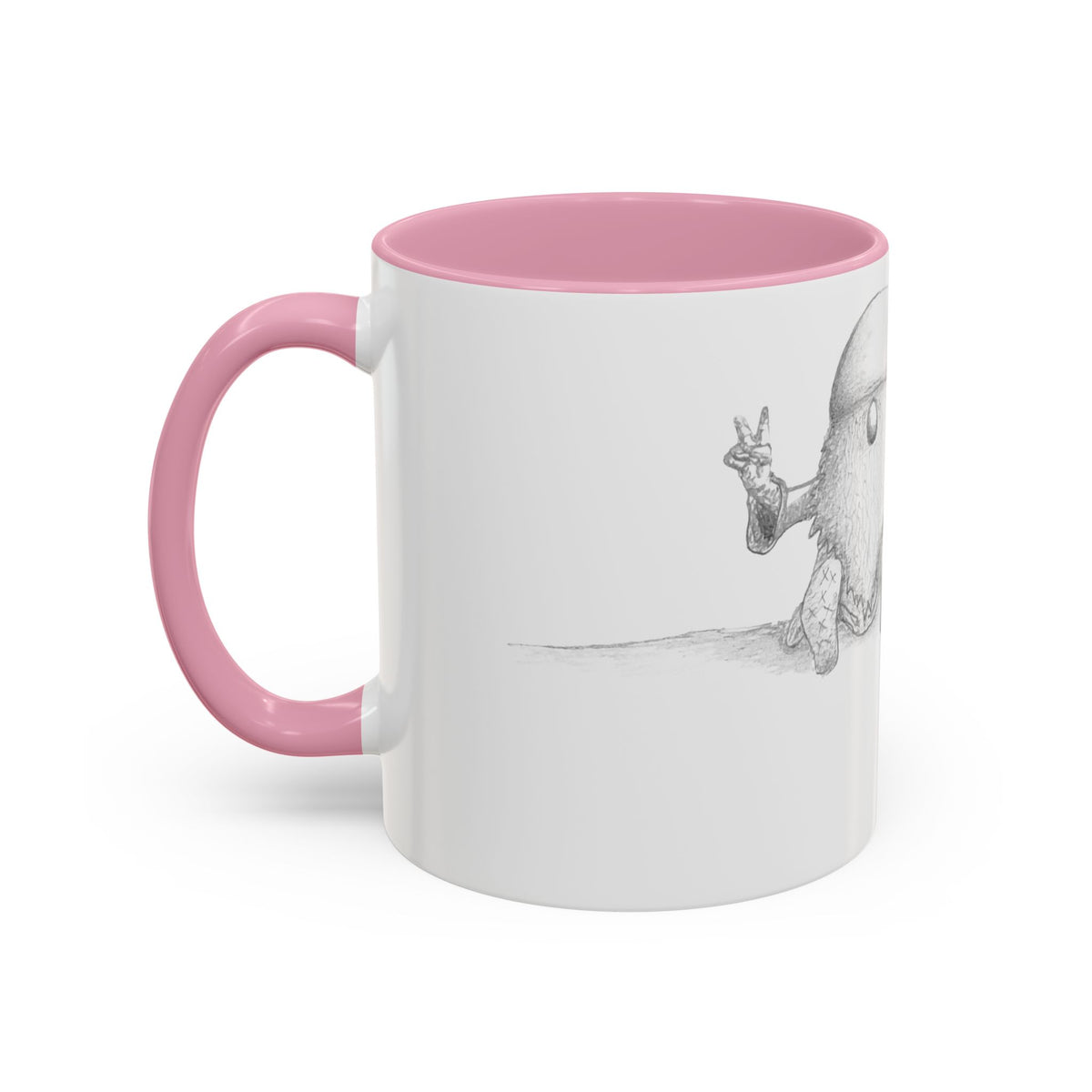 Gnome on Log, Mug (11oz, 15oz)