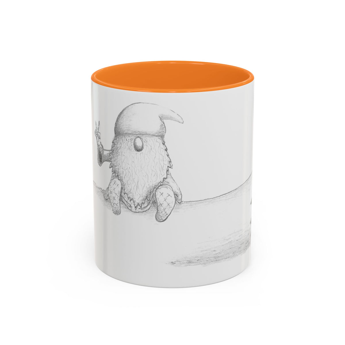 Gnome on Log, Mug (11oz, 15oz)